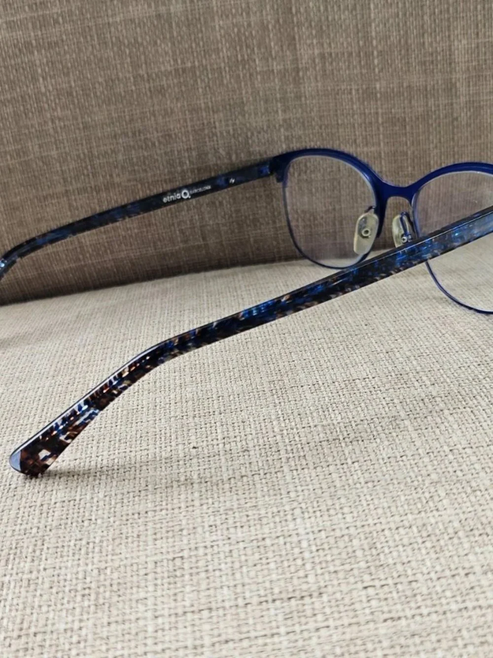 Etnia Barcelona Eyeglasses Frame NORDEN BRBL Eyewear Brown/Blue Glasses Fr